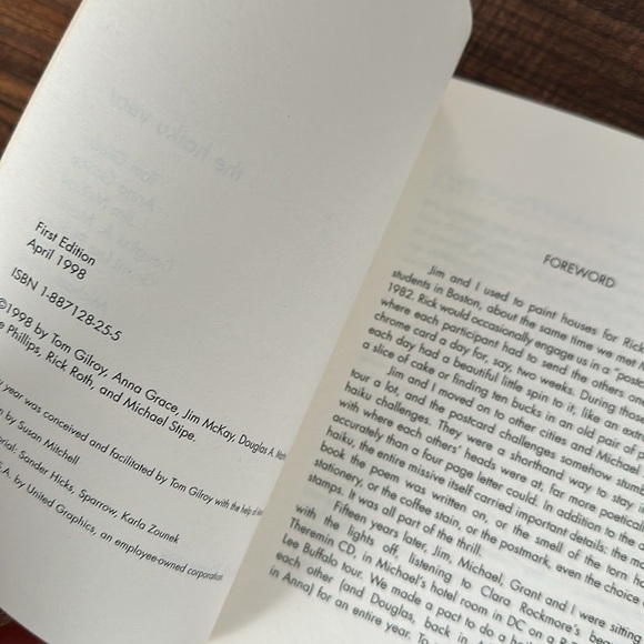 The Haiku Year 1st edition - Picture 3 of 4